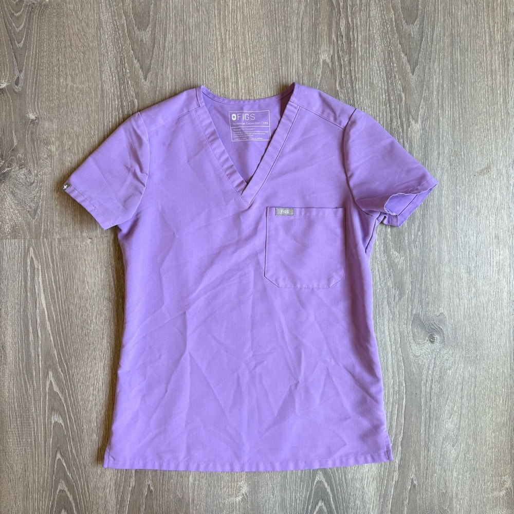 FIGS Catarina XXS in Lilac Dawn